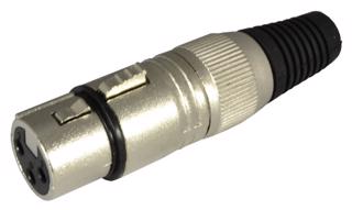 XLR Female Connector 3 Pin by Cobra Cables